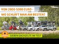 Sieben Dachzelte Im Vergleich Los Geht Es Schon Ab Rund 2000 Euro Aber Wie Schläft Man Drin Sieben Dachzelte Im Vergleich Los Geht Es Schon Ab Rund 2000 Euro Aber Wie Schläft Man Drin
