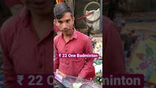 Sabse Sasti Sports Market 🏏🏸⚽️🏀🏸✨|| SADAR BAZAR ₹ 22  Badminton || OLD DELHI || #shorts #sports screenshot 5