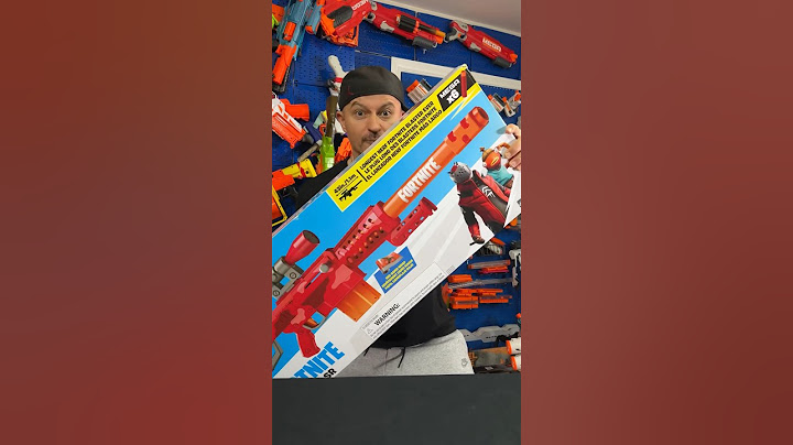 Nerf Fortnite SR - nOOB Unboxing