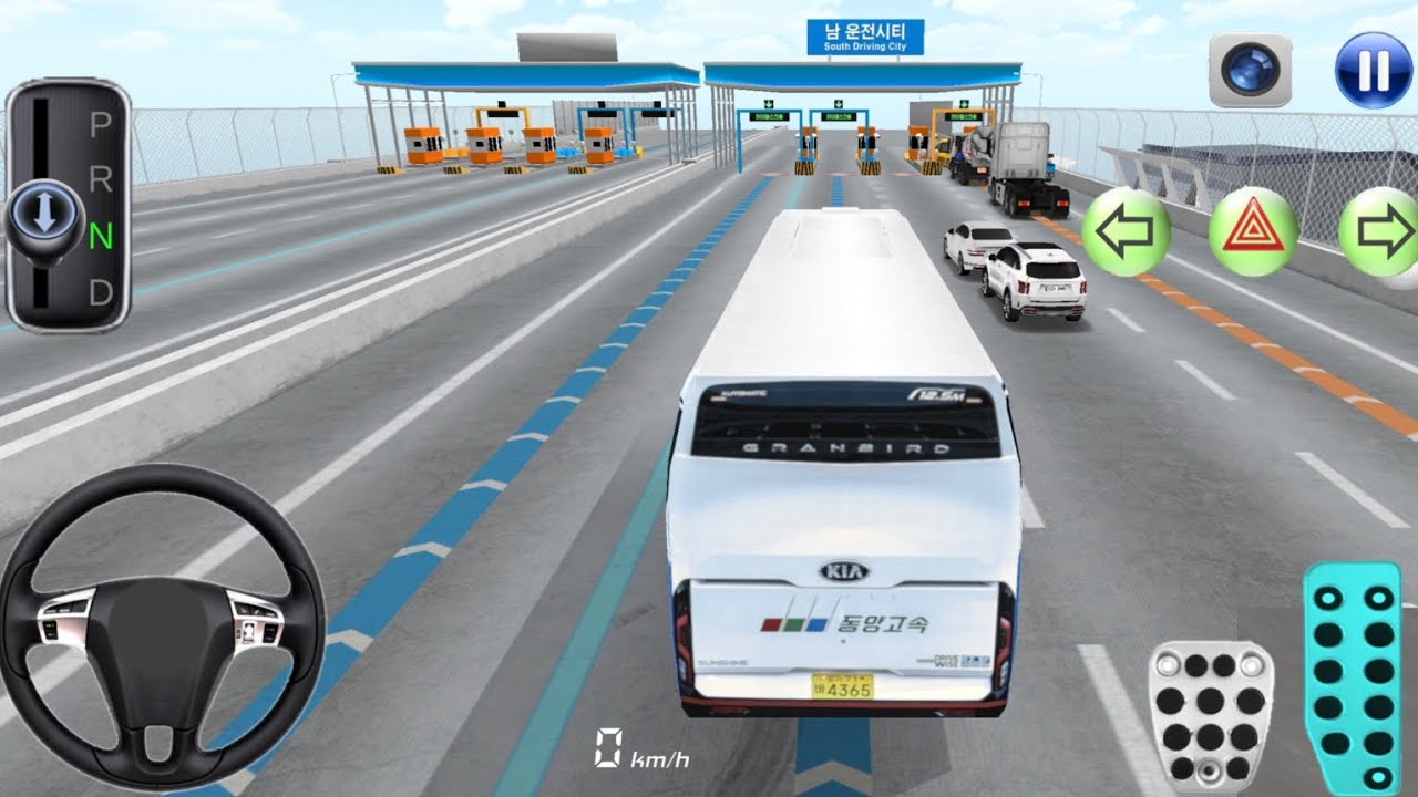 new Kia Granbird bus,, 3d driving class, en joy game play Android gameplay,,