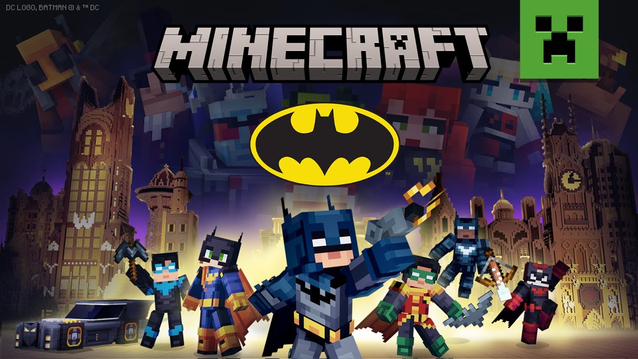 Top 38+ imagen batman minecraft