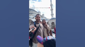 Exploring the Blue Mosque | Peaceful Moments Inside Istanbul 💙 #BlueMosqueInside #IstanbulDiaries