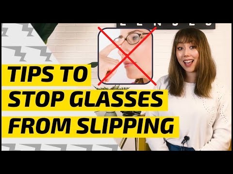 How to Keep Glasses From Sliding Down Your Nose | Tips to Stop Slipping Glasses (2022)