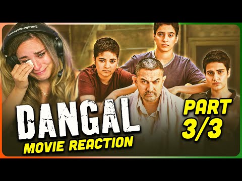 DANGAL Movie Reaction w/Kristen Part (3/3)! | Aamir Khan | Fatima Sana Shaikh | Sanya Malhotra
