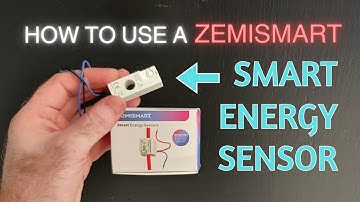 How does the Zemismart Smart Energy Sensor work?