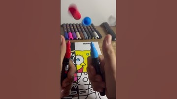 Drawing SpongeBob in 4 different styles pt.4 | Dripzz Art #art #trending #shorts
