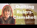 Alex Anderson LIVE- How to Use a Machine Quilting Ruler - The Clamshell