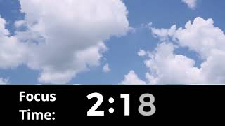 6 minute Clouds Classroom Timer