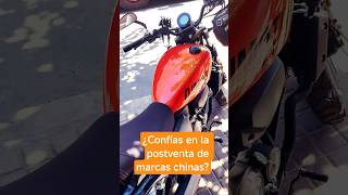 ¿Confías en la postventa de las motos chinas? #motovlog #custom #motor