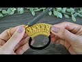 Beautiful easy diy crochet headband for beginners step by step crochet