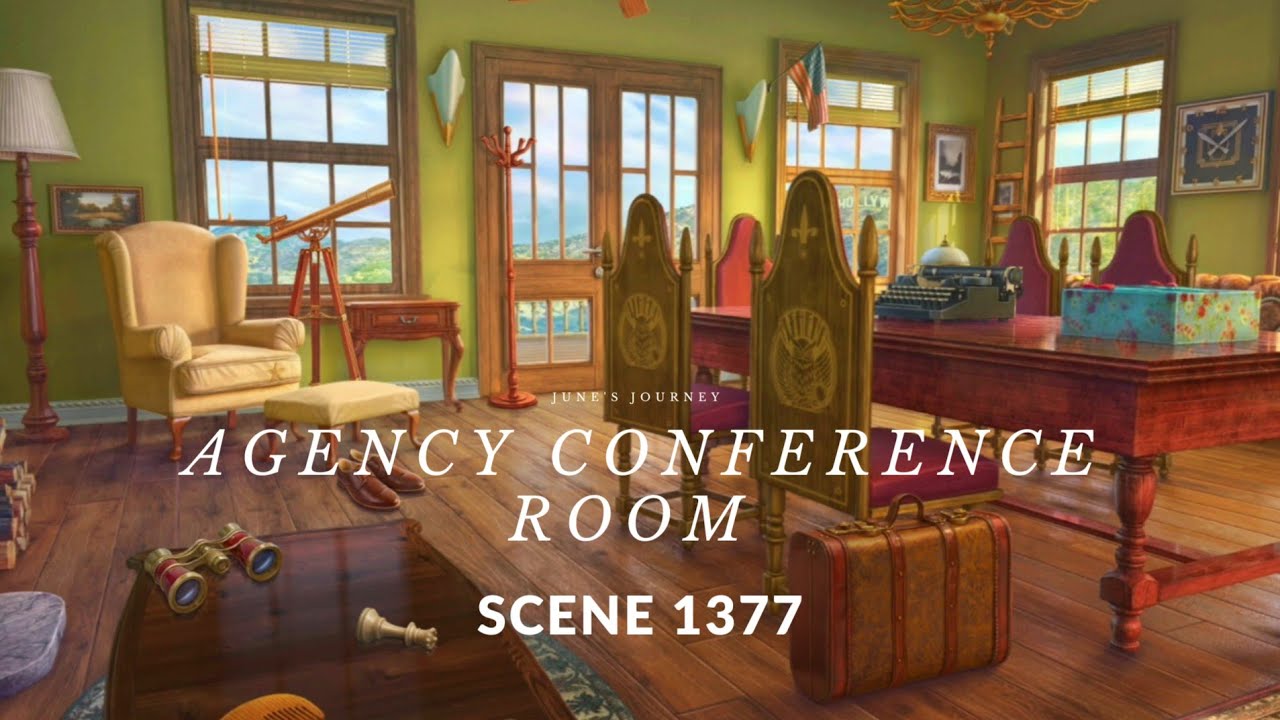 June's Journey Scene 1377 Vol 6 Ch 31 Agency Conference Room *Full Mastered Scene* HD 1080p