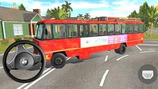 Village Route Indian Sleeper Bus Driving | Indian Sleeper Bus Simulator | Bus Games Android Gameplay screenshot 3