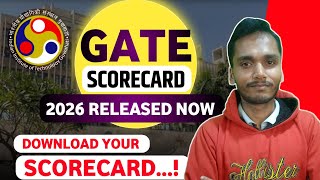 How to download Gate 2026 Scorecard | Gate Scorecard Download 2026 | Gate Scorecard 2026