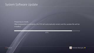 PS4 13.04 Updating To 13.52 With Debug Settings (Testkit)