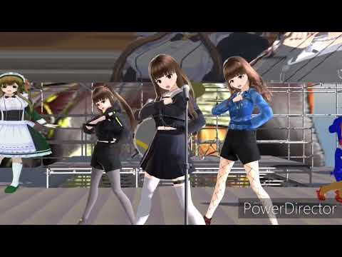 Android版VRMliveViewreで立体感向上したUnity in the sky。