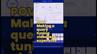 Making a Query Tuning Video Look Expensive