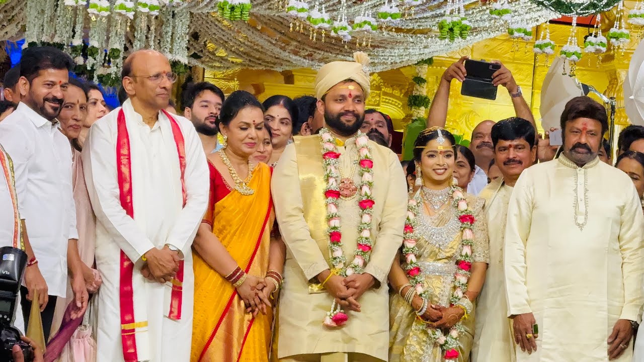Tirupathi Reddy CM Revanth Reddy Brother Daughter Marriage | Anumula Tirupathi Reddy ...