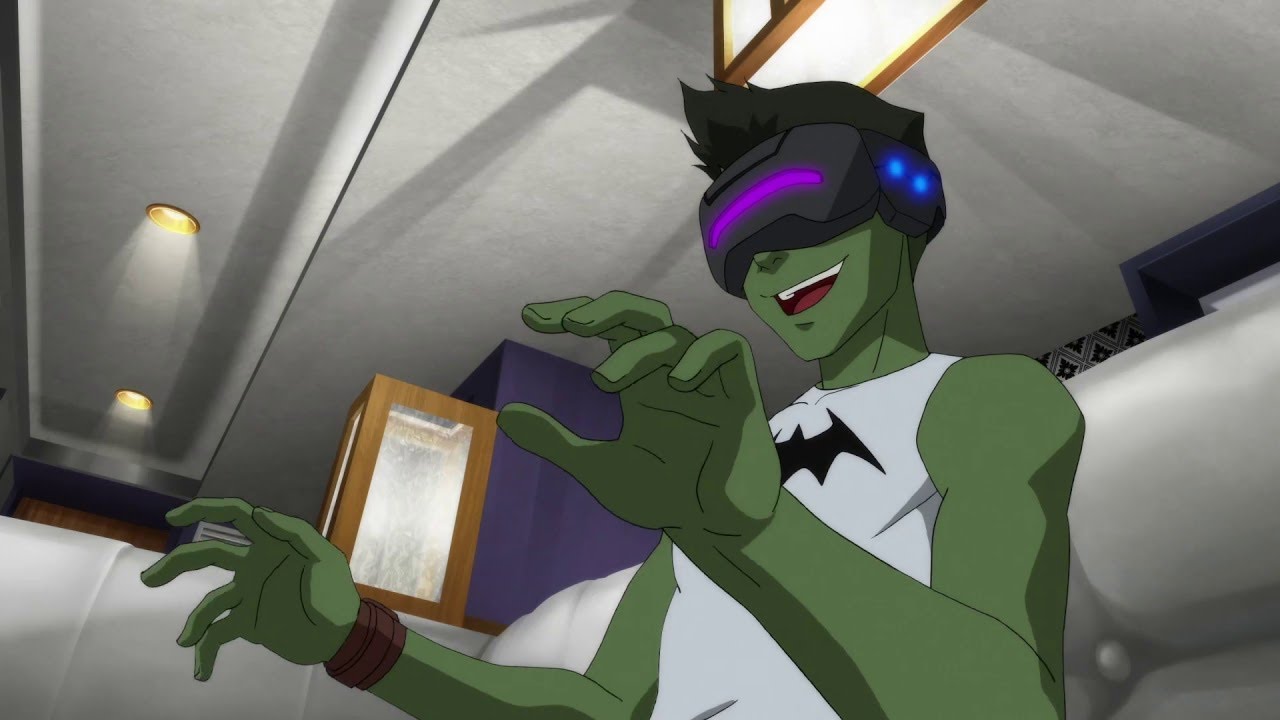 Justice League: Crisis | Beast Boy affected by Goode Googles | @dckids ...