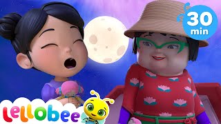 😴 Lellobee Lullaby 😴 | KARAOKE! | BEST OF LELLOBEE! | Sing Along With Me! | Moonbug Kids Songs