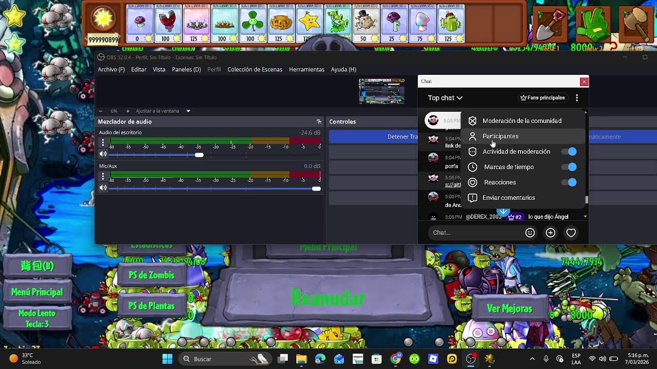 TRATANDO DE PASAR EL NIVEL IMPOSIBLE HECHO POR MI DE PVZ FUSION/ El Canal De White Sonid