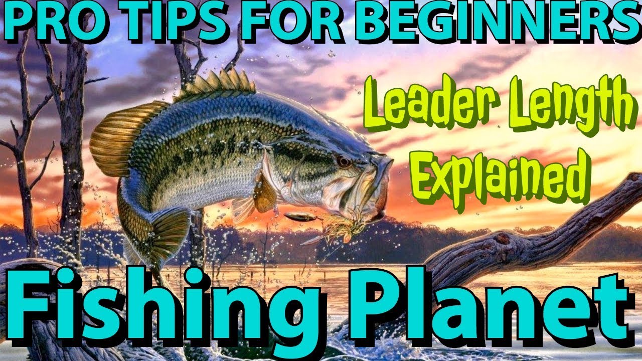 Fishing Planet Pro Tips For Beginners -Leader Length (Feeder Rod Included)  