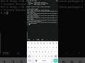 Text art in termux