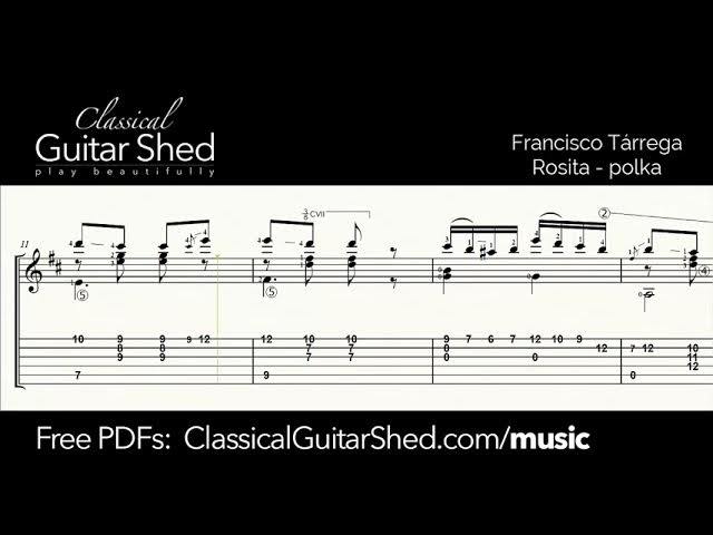 Free Siciliana by Matteo Carcassi sheet music