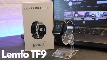 Lemfo TF9 Unboxing and Review Smart Watch Heart rate Sports