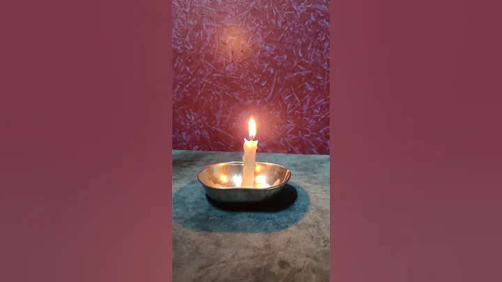 Lighting candle 🕯️ smoke #satisfying #youtubeshorts #funshorts