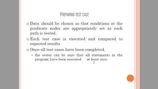 Basis Path Testing & Control structure Testing-10.06.2021