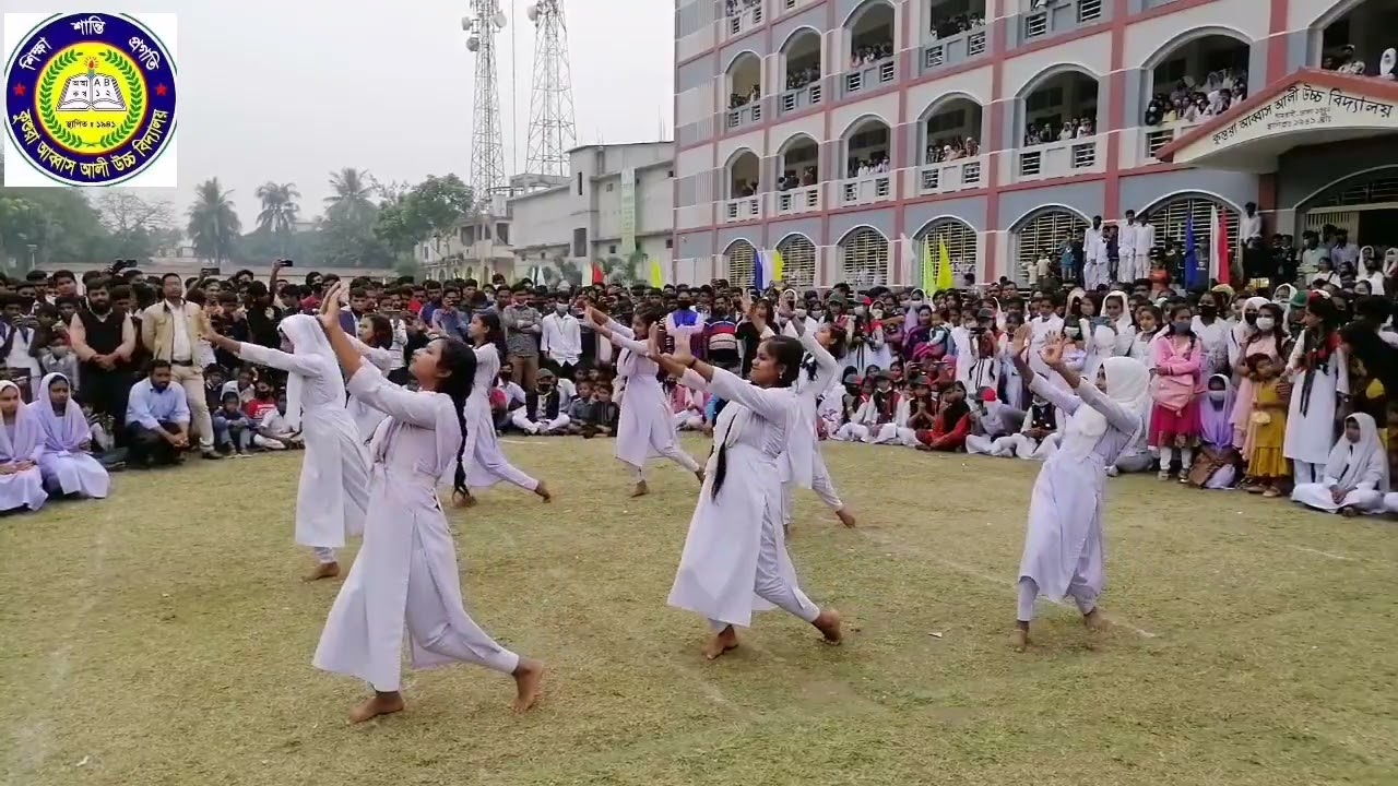 Biddaloy Moder Biddaloy  Dacne Cover by The Students of Kushura Abbas Ali High School  2022