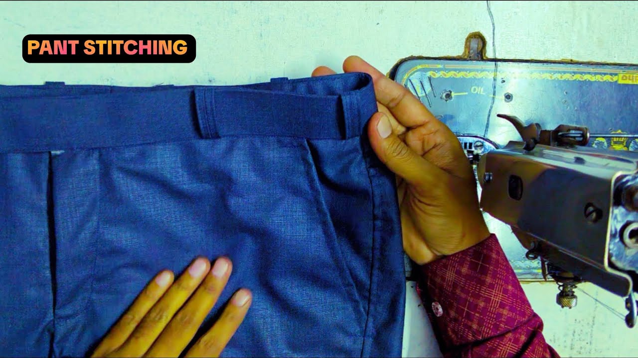 Pant stitching l gents pant stitching l mens pant stitching l how to sew a trouser l பேண்ட் தைப்பது 