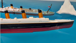 Sinking of Two Titanic Models
