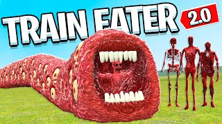 TRAIN EATER 2.0 has Arrived with Passengers! by JustJoeKing 368,875 views 11 months ago 12 minutes, 41 seconds