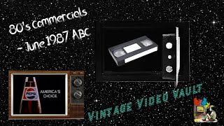 80's Commercials - June 1987 ABC