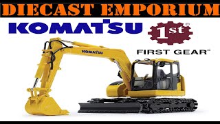 1:50 Scale First Gear Komatsu PC78US-11 Excavator Unboxing & Review