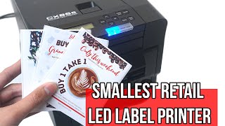 Smallest Retail LED Label Printer