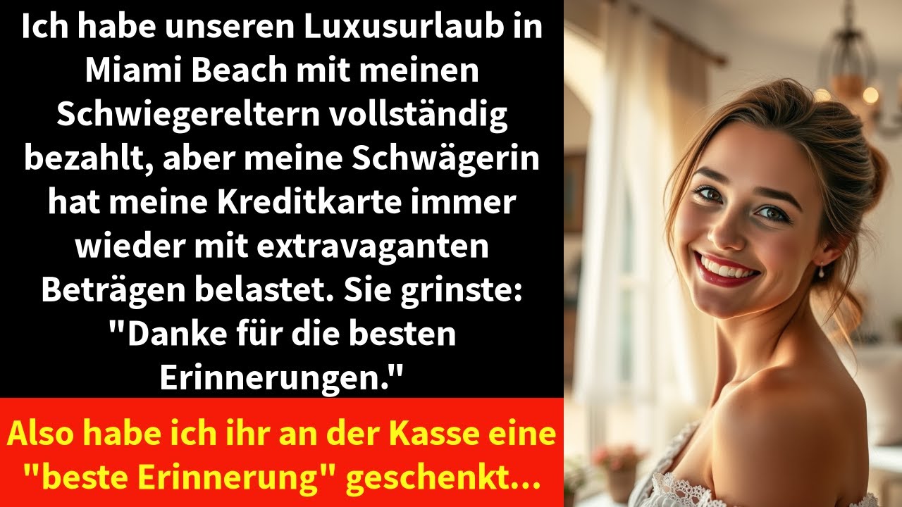 Ich habe unseren Luxusurlaub in Miami Beach mit meinen Schwiegereltern vollständig bezahlt,