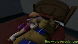 SFM PAW Patrol | Chase and Skye sleep together (Skase moment)