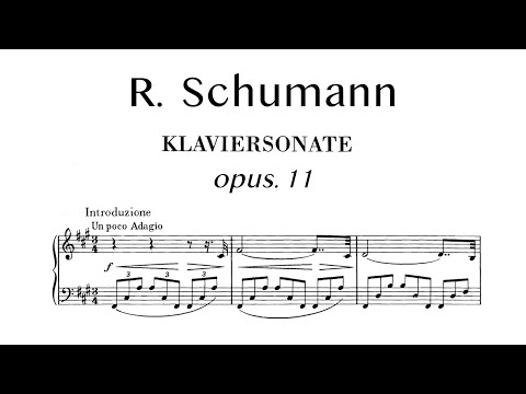 Видео: Schumann Sonata Op. 11 [w/score] | Gabriele Tomasello