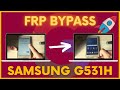 Samsung G531H FRP Bypass / GALAXY GRAND PRIME / LAST METHOD