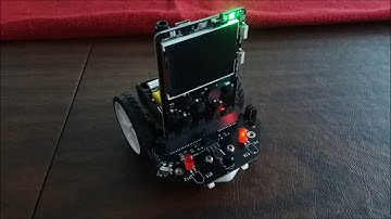 MeowBit for MakeCode Arcade, Kaleidoscope Display on Maqueen Bot Car