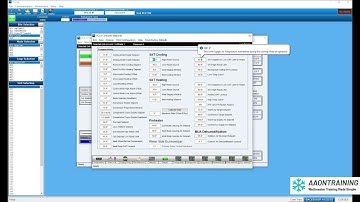 AAON Wattmaster VCCX2 PRISM Training Course Setpoints Screens Sample
