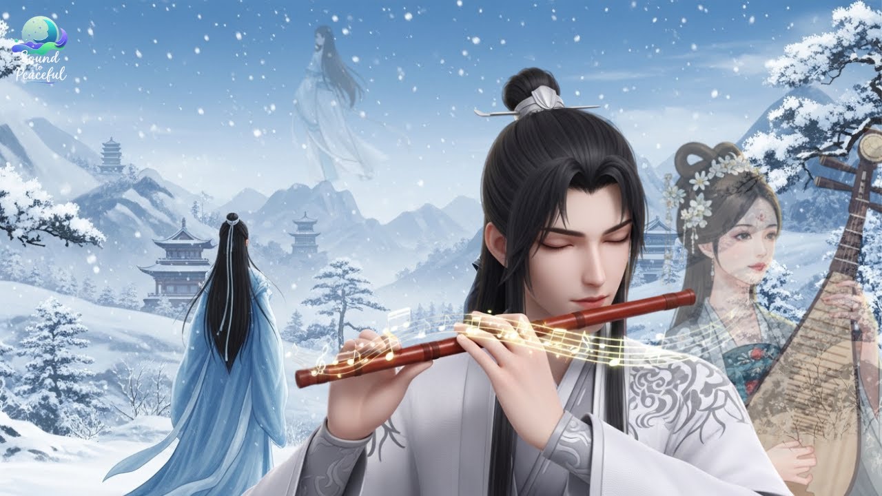 Chinese Zen Music 🍃 Bamboo flute, Erhu & Guzheng for Relaxation ...