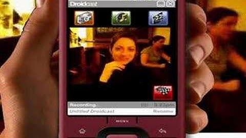 Droidcast Concept Demonstration