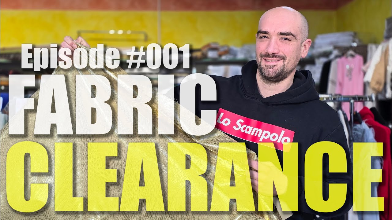 🇪🇺 EP.001 – Italian Stock Fabrics for Europe | Sold by the Meter 🇮🇹 by #LoScampolo