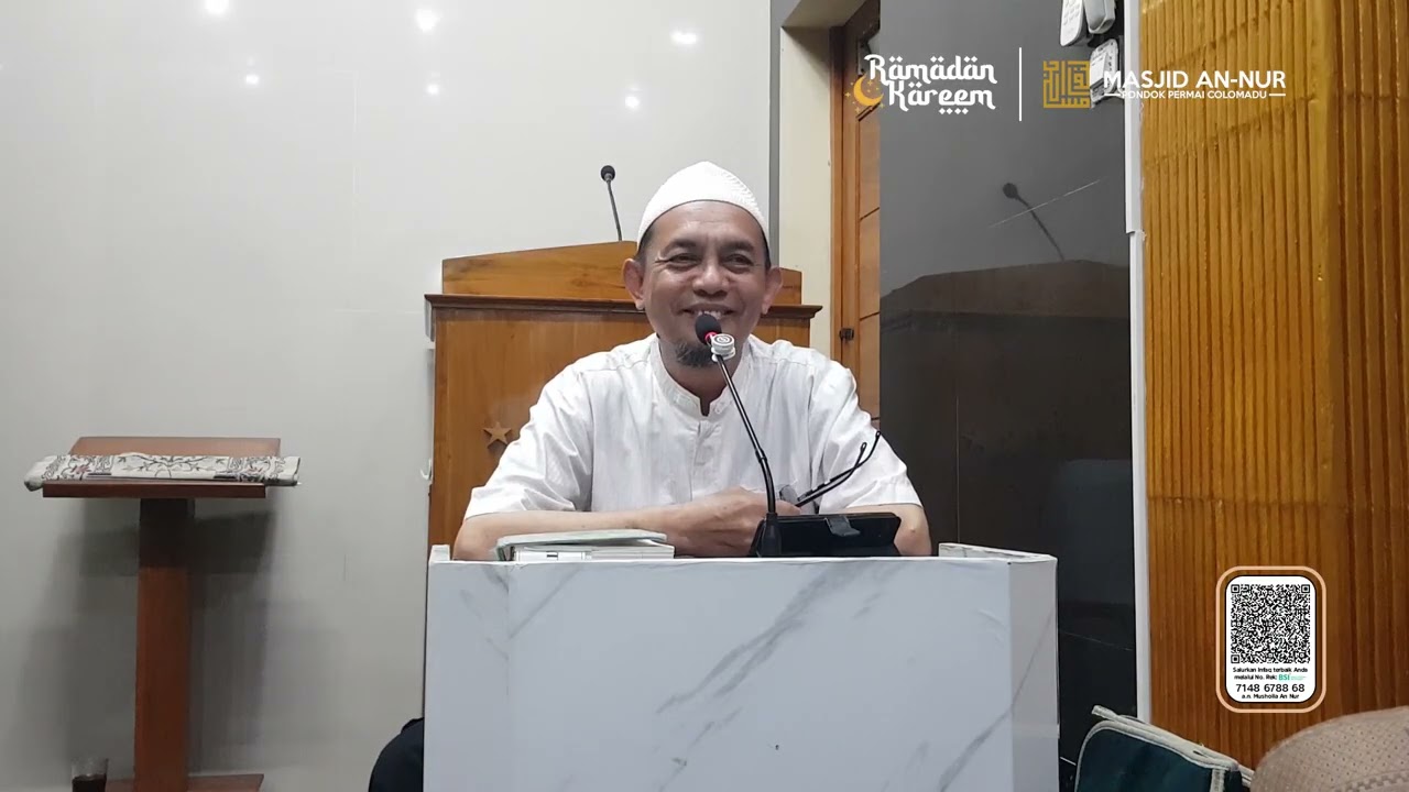 Ceramah Tarawih - 15 Ramadhan 1447 H - dr. Hitaputra