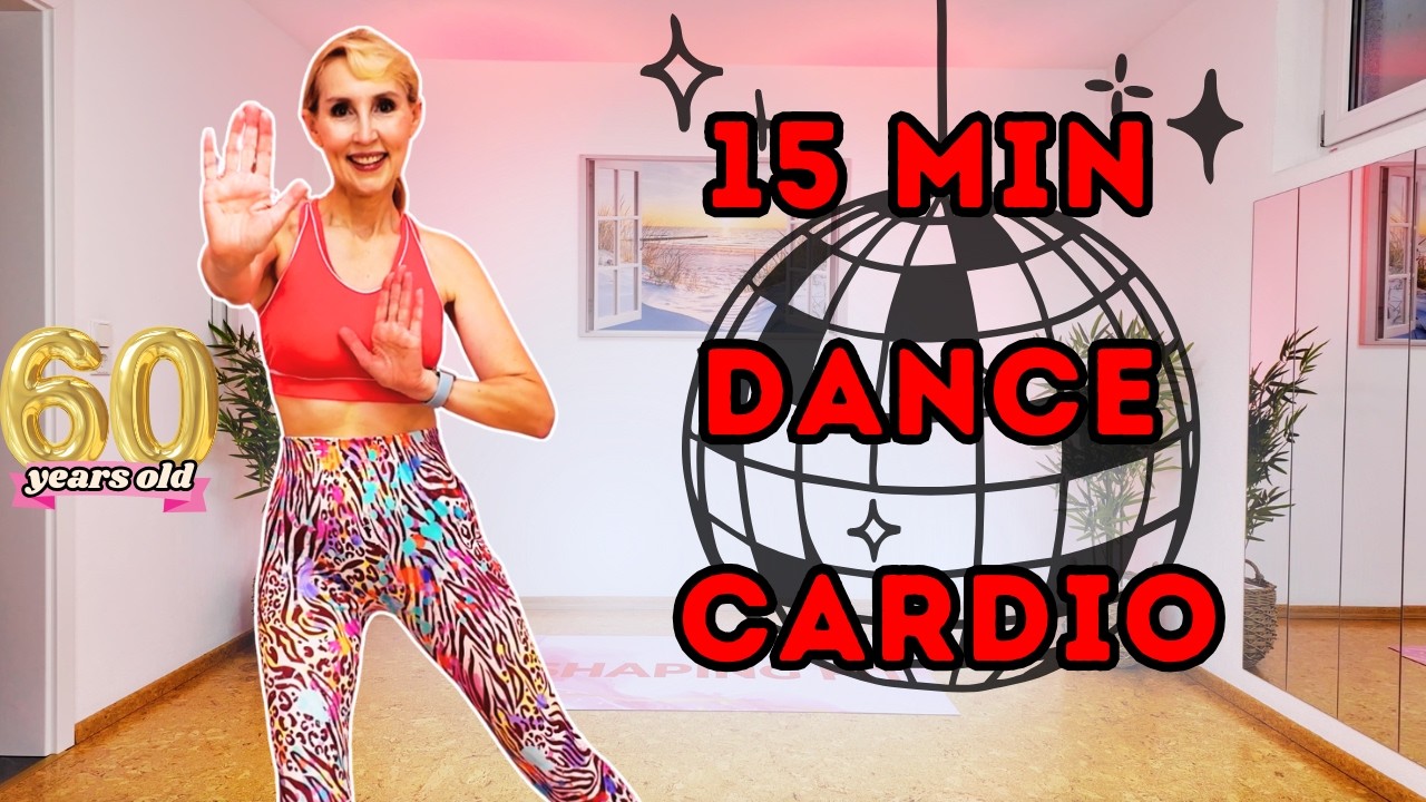 15 Min Dance Cardio Workout | Standing Fat Burn, No Equipment