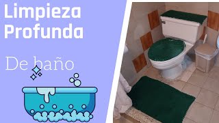 #limpiaconmigo #Limpiezaverano  Limpieza profunda de mi baño 