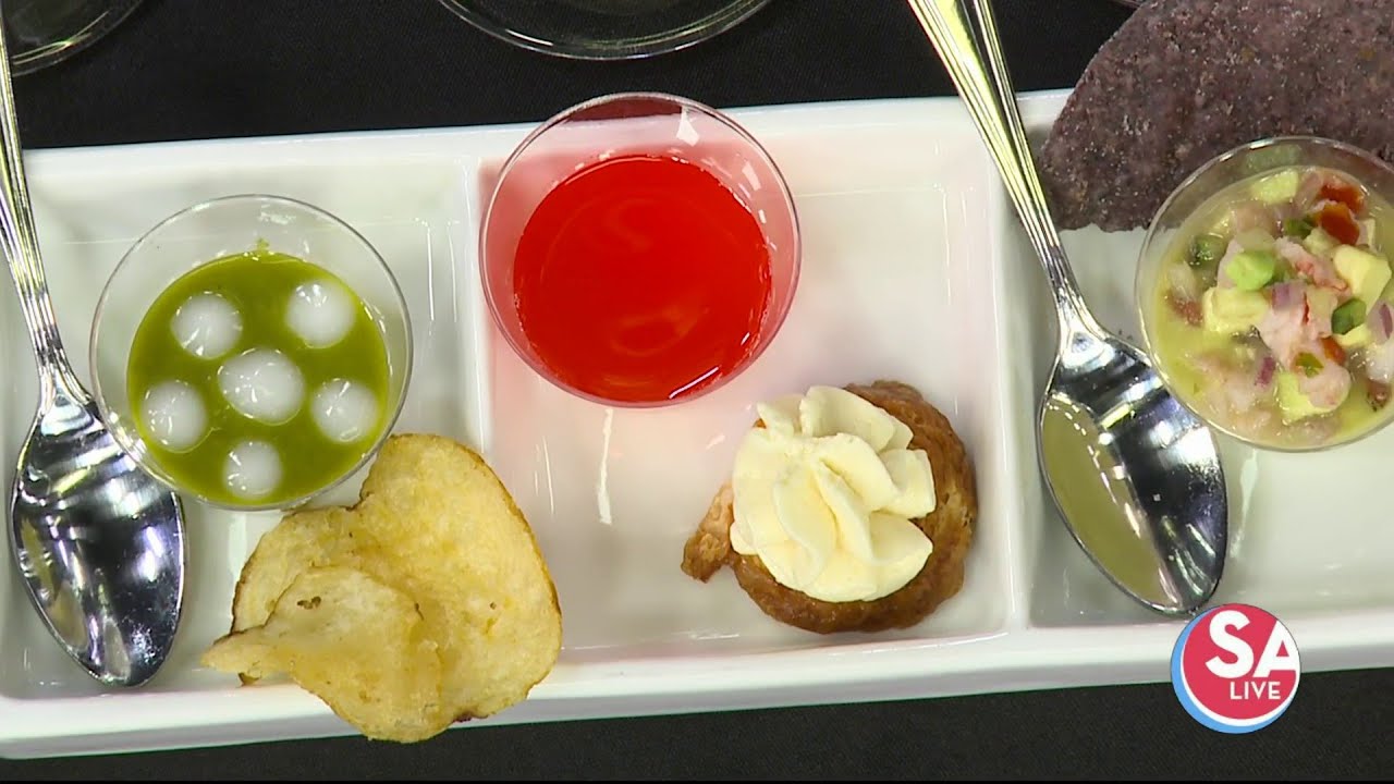 Elevated bites to pair with sparkling spring wine